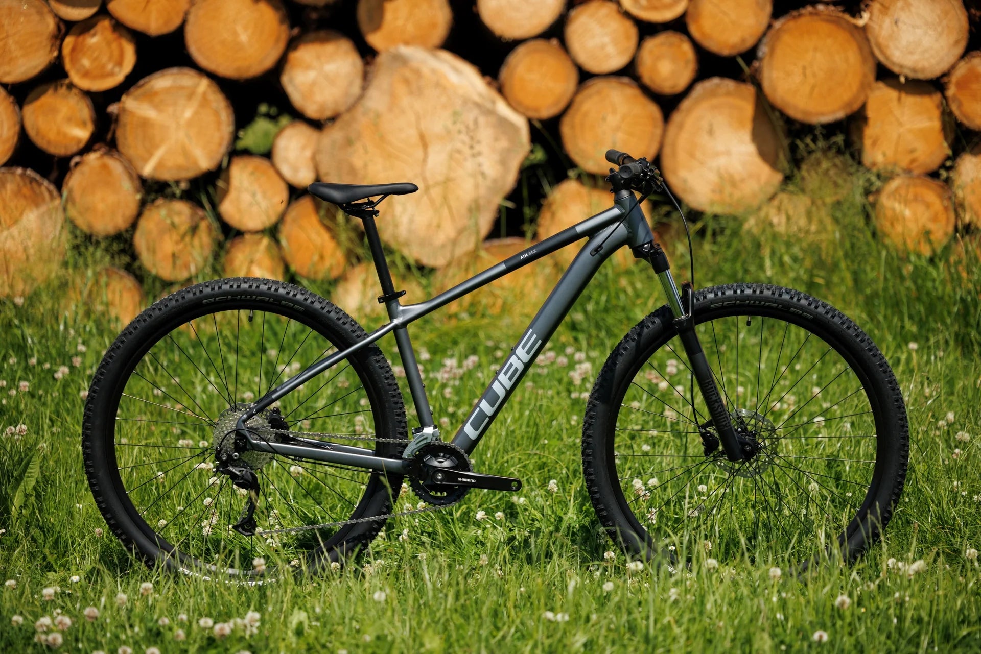 CUBE AIM SLX 29 mountain bike - graphite´n´metal - CUBE - Evelostore