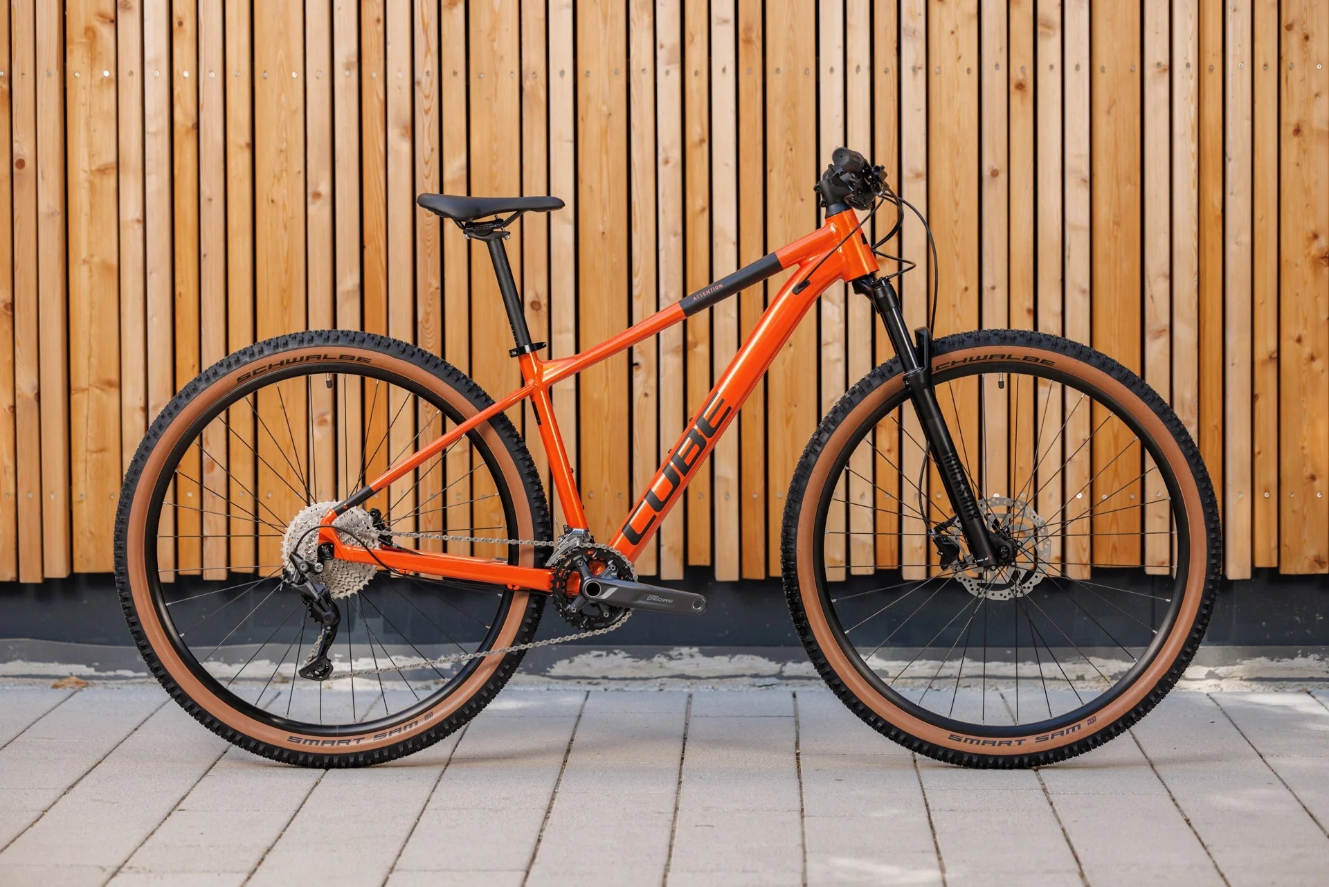 CUBE ATTENTION 29 mountain bike - fireorange´n´black - CUBE - Evelostore