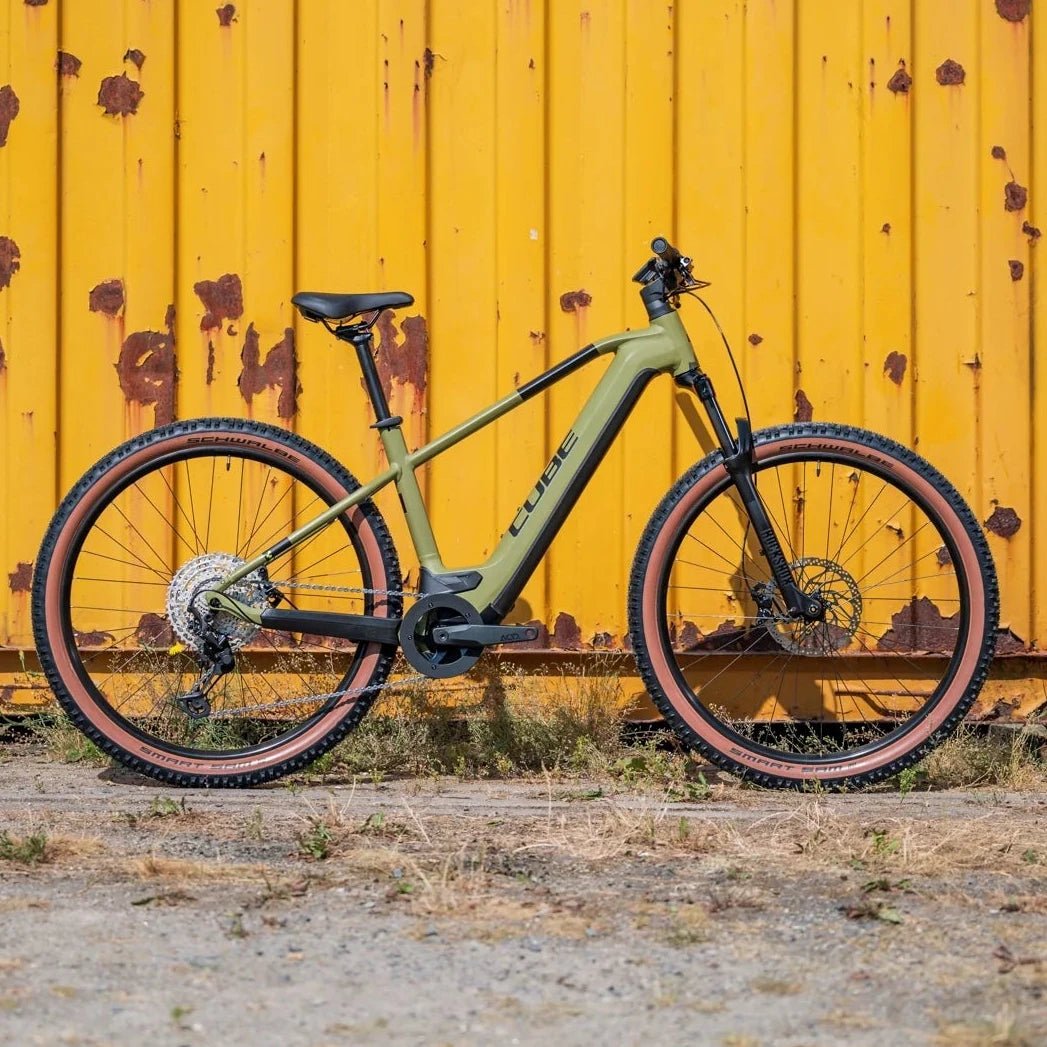 CUBE REACTION HYBRID RACE 750 29 electric mountainbike - olive´n´green - CUBE - Evelostore