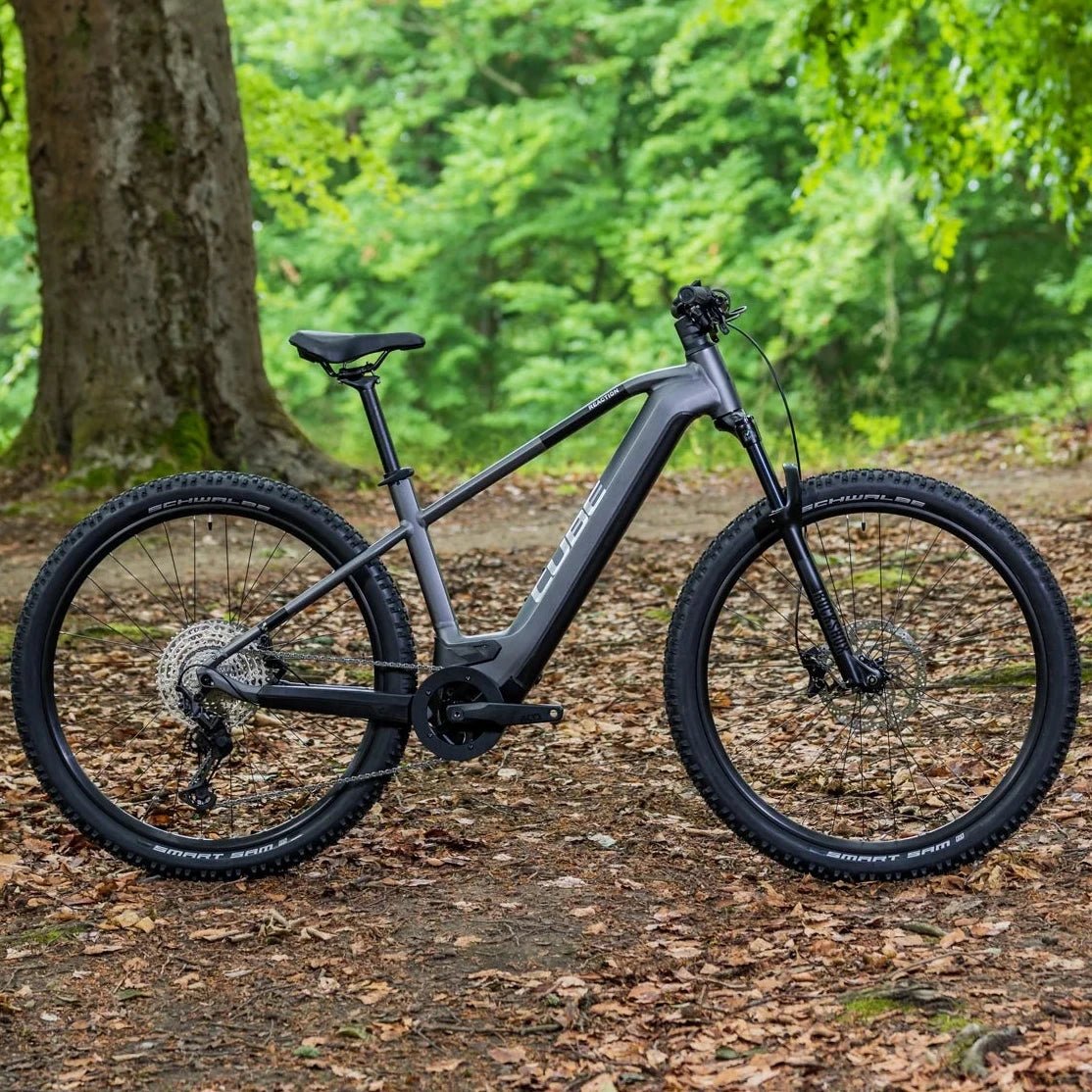 CUBE REACTION HYBRID RACE 750 29 electric mountainbike - grey´n´metal - CUBE - Evelostore