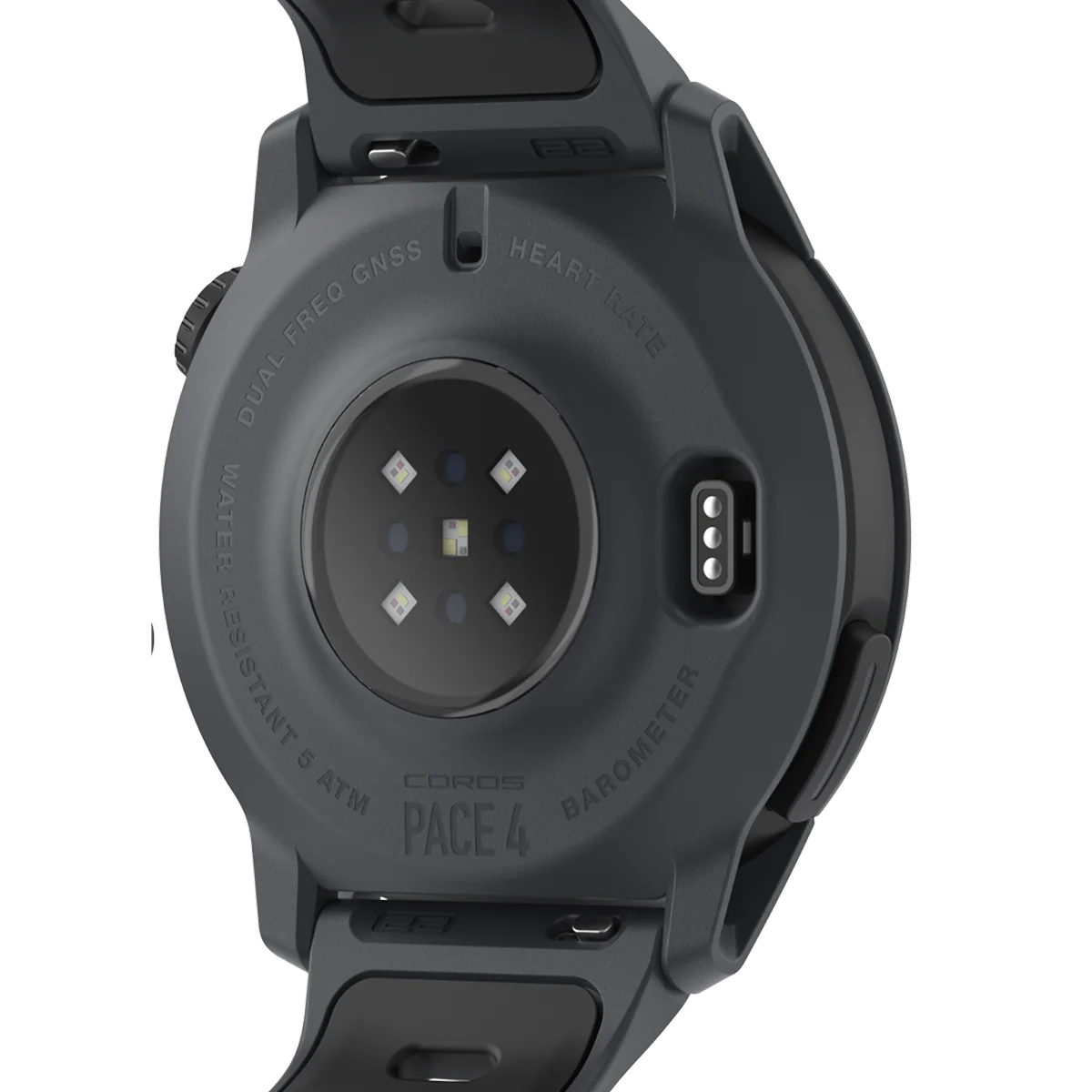 COROS PACE 4 GPS Sport Watch – Silicone Black