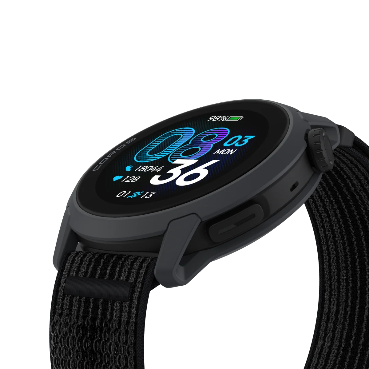 COROS PACE 4 GPS-sportsur – sort nylon