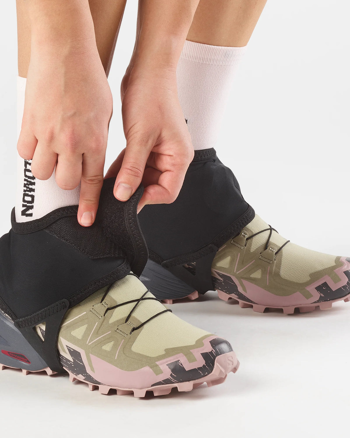 Stuptuty do butów SALOMON TRAIL GAITERS LOW - czarne