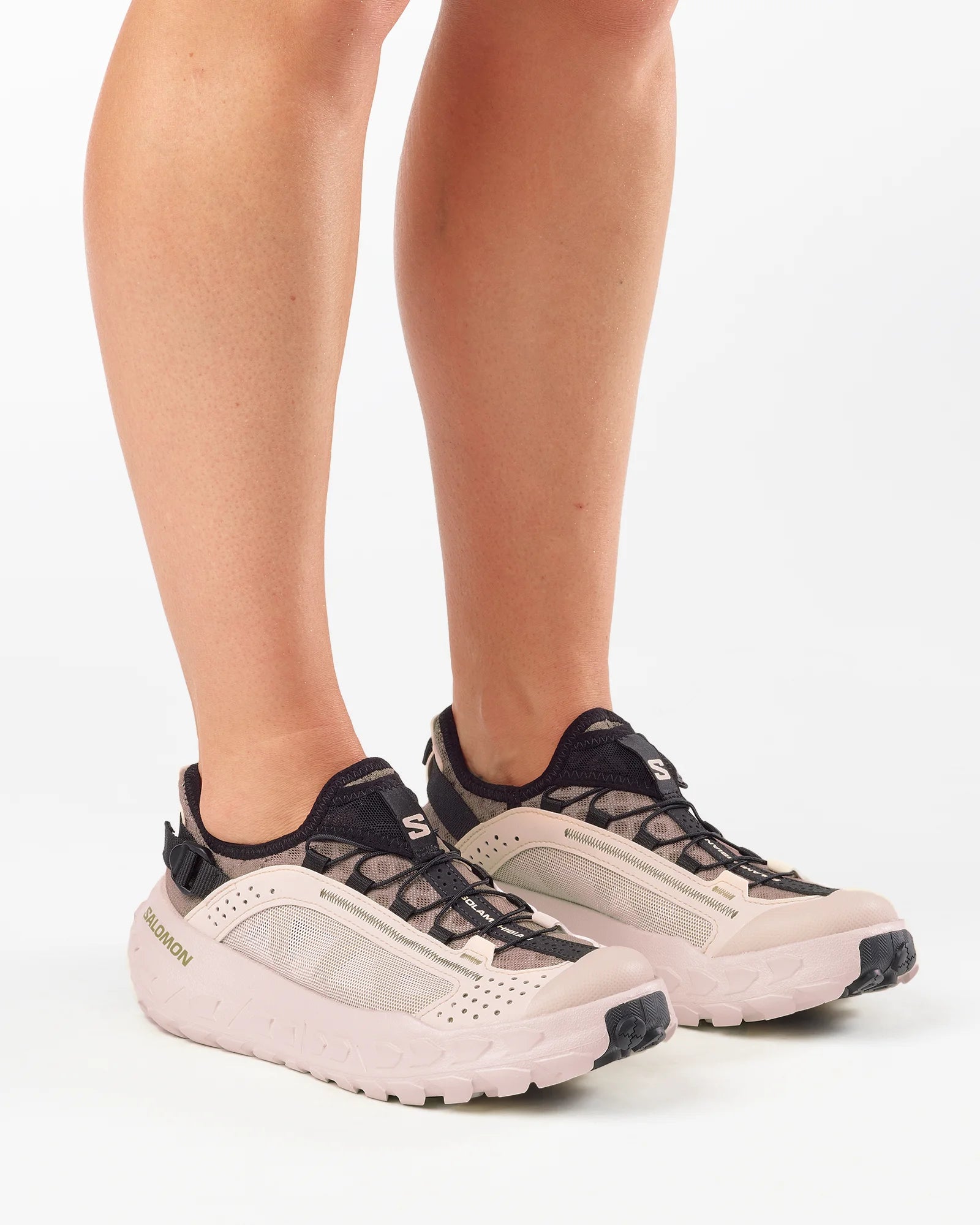 Sandalias y zapatos acuáticos SALOMON SOLAMPHIBIAN W - blanco/rosa