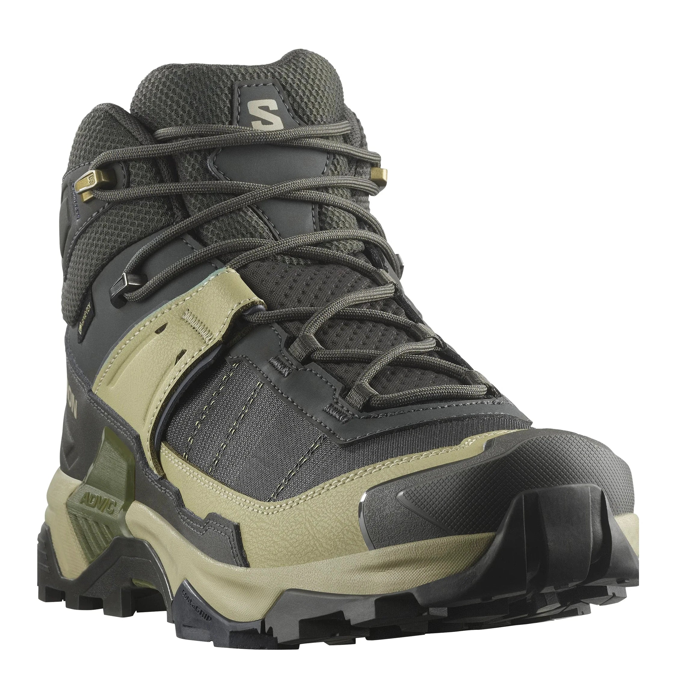 SALOMON X Ultra 5 Mid GTX pārgājienu apavi - zaļi/tumši zaļi