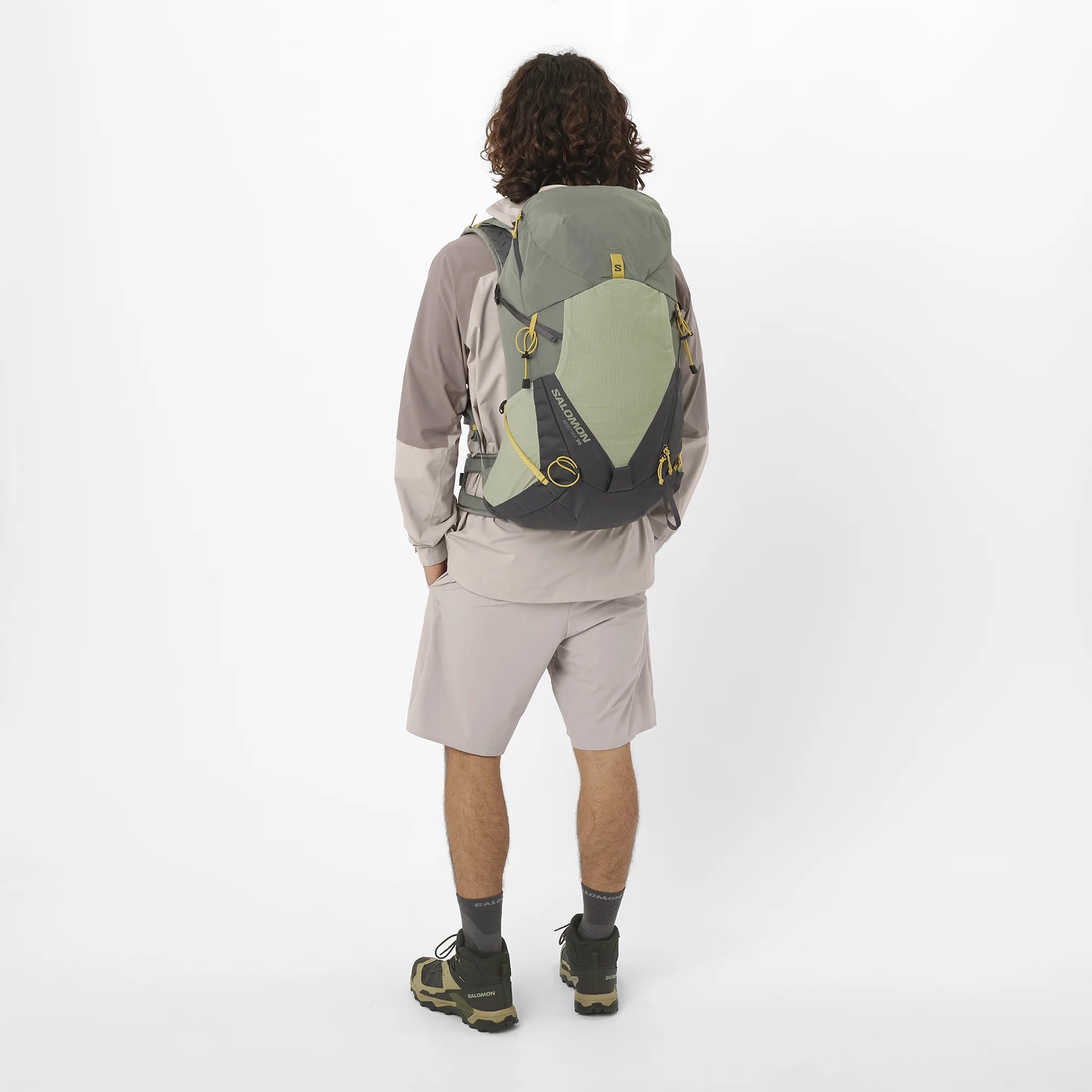 SALOMON X Ultra 5 Mid GTX pārgājienu apavi - zaļi/tumši zaļi