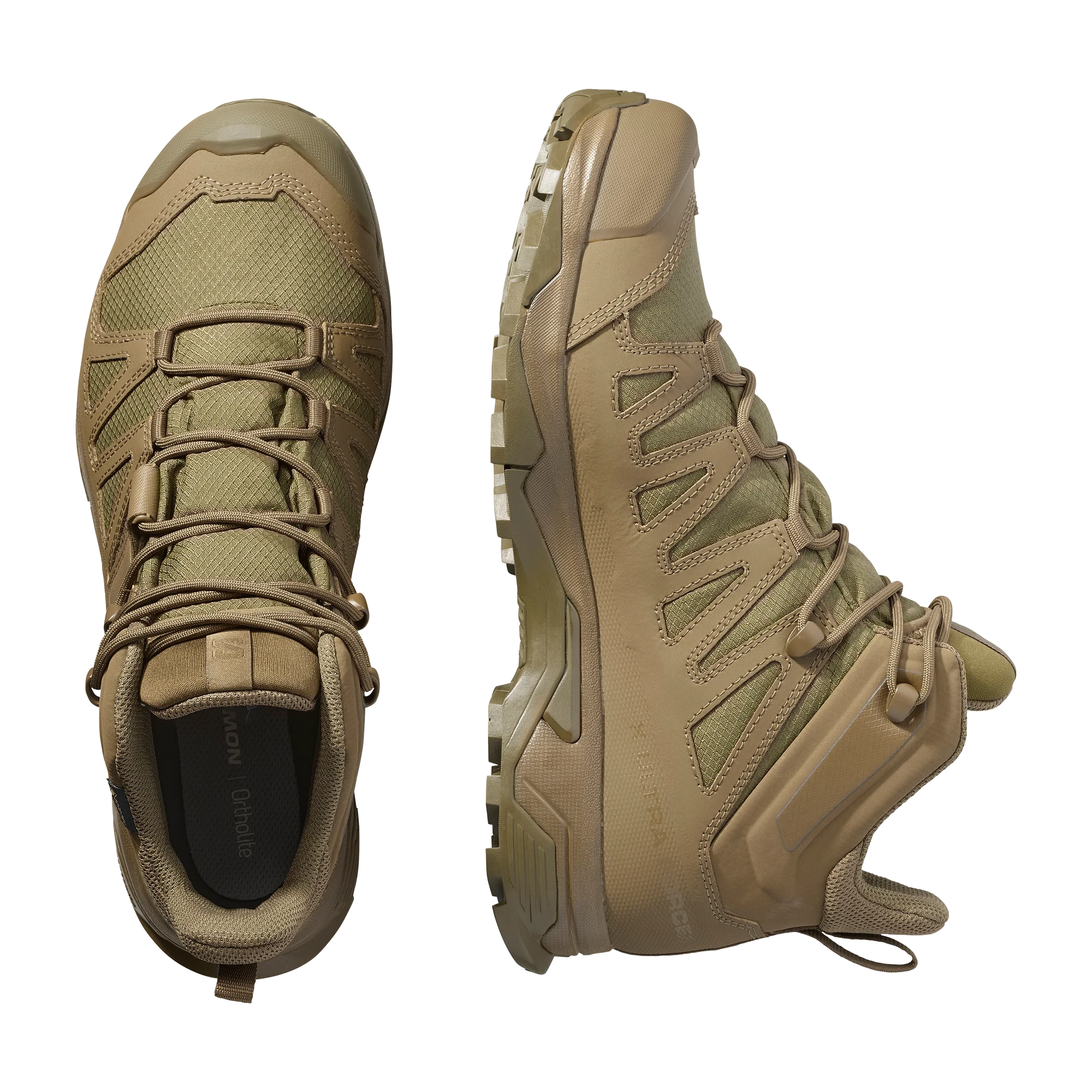 SALOMON X ULTRA FORCES MID GTX Unisex-Kampfschuhe - Coyote