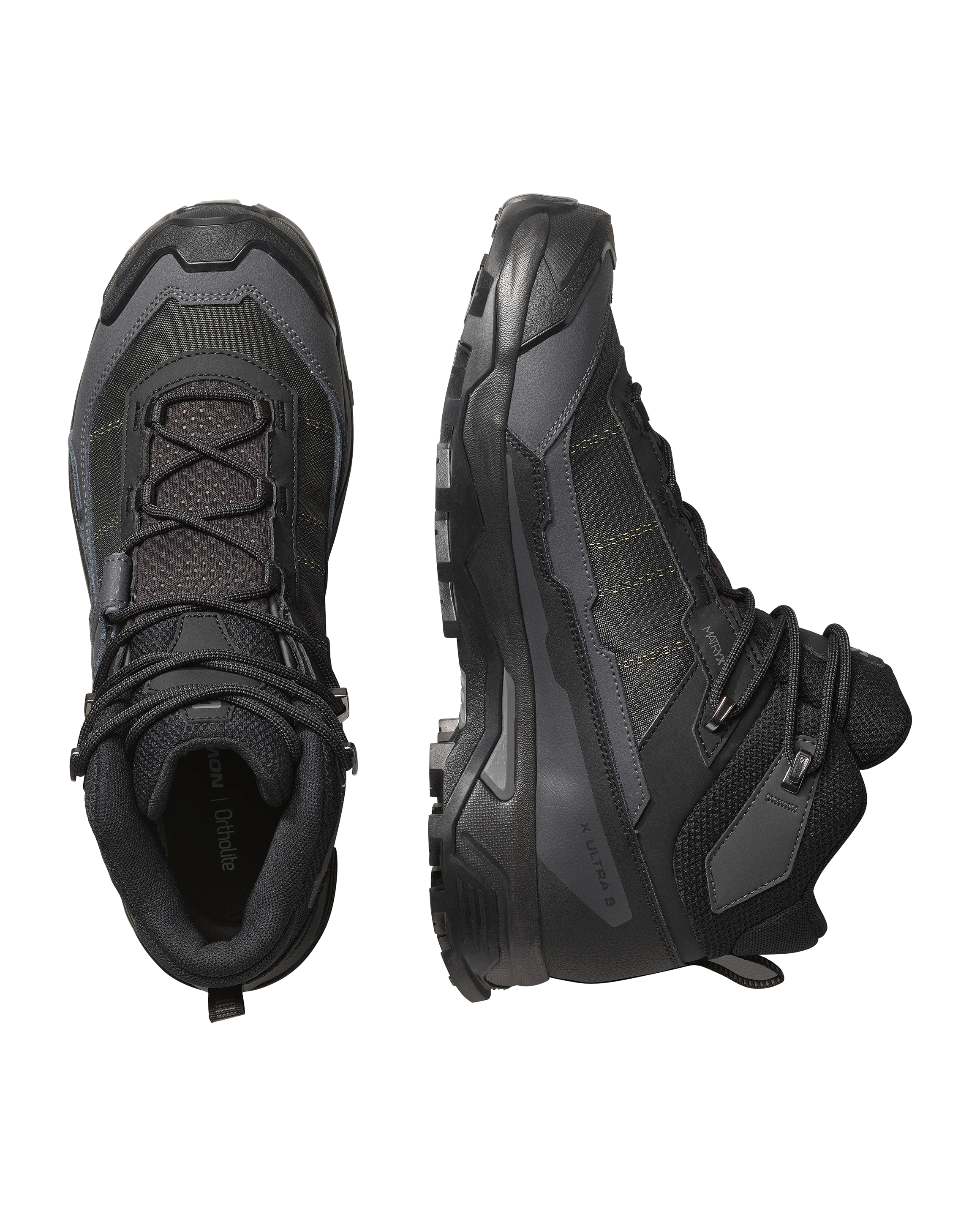 SALOMON X Ultra 5 Mid GTX Wanderschuhe - Schwarz/Grau