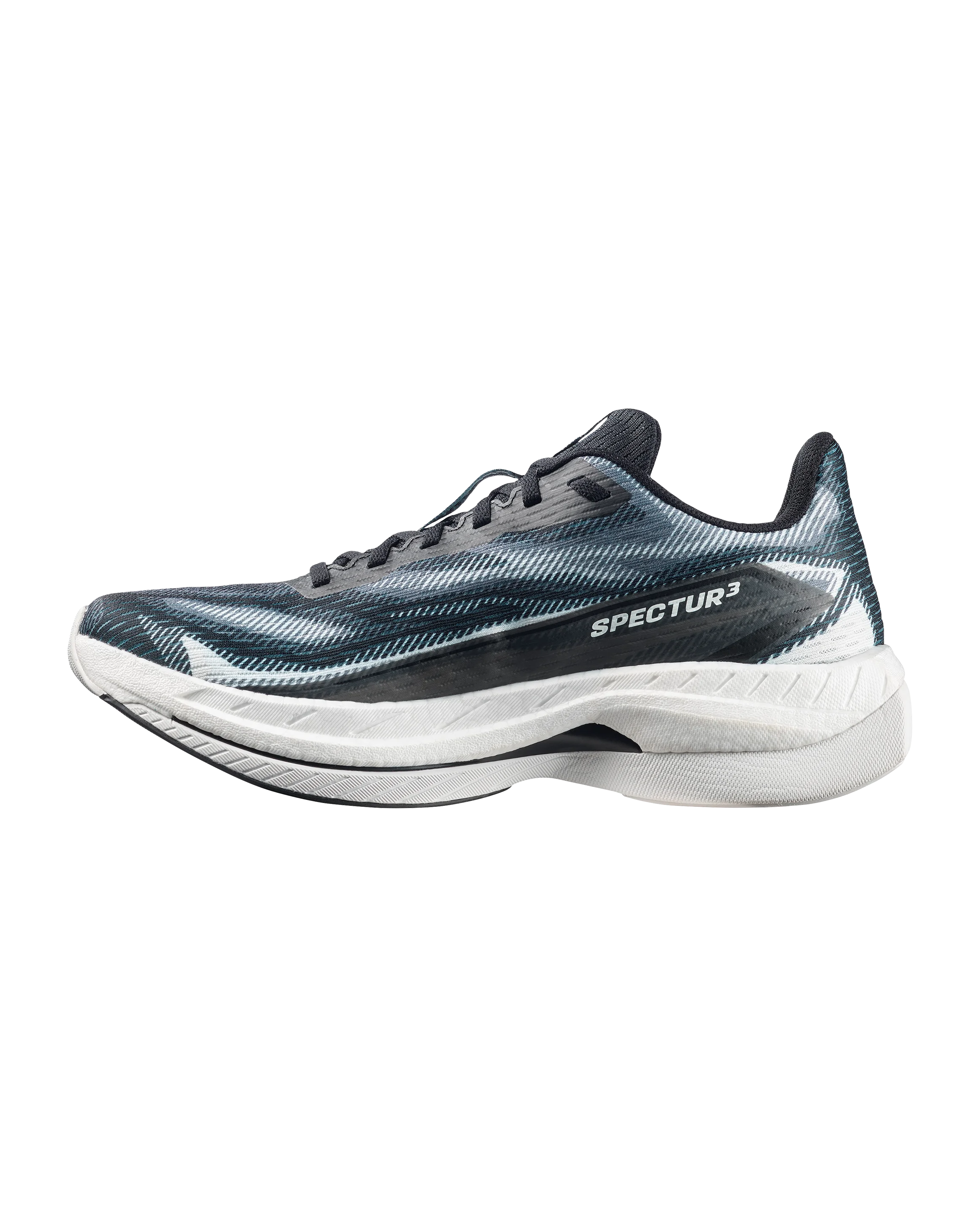 SALOMON SPECTUR 3 juoksukengät - musta/valkoinen/harmaa