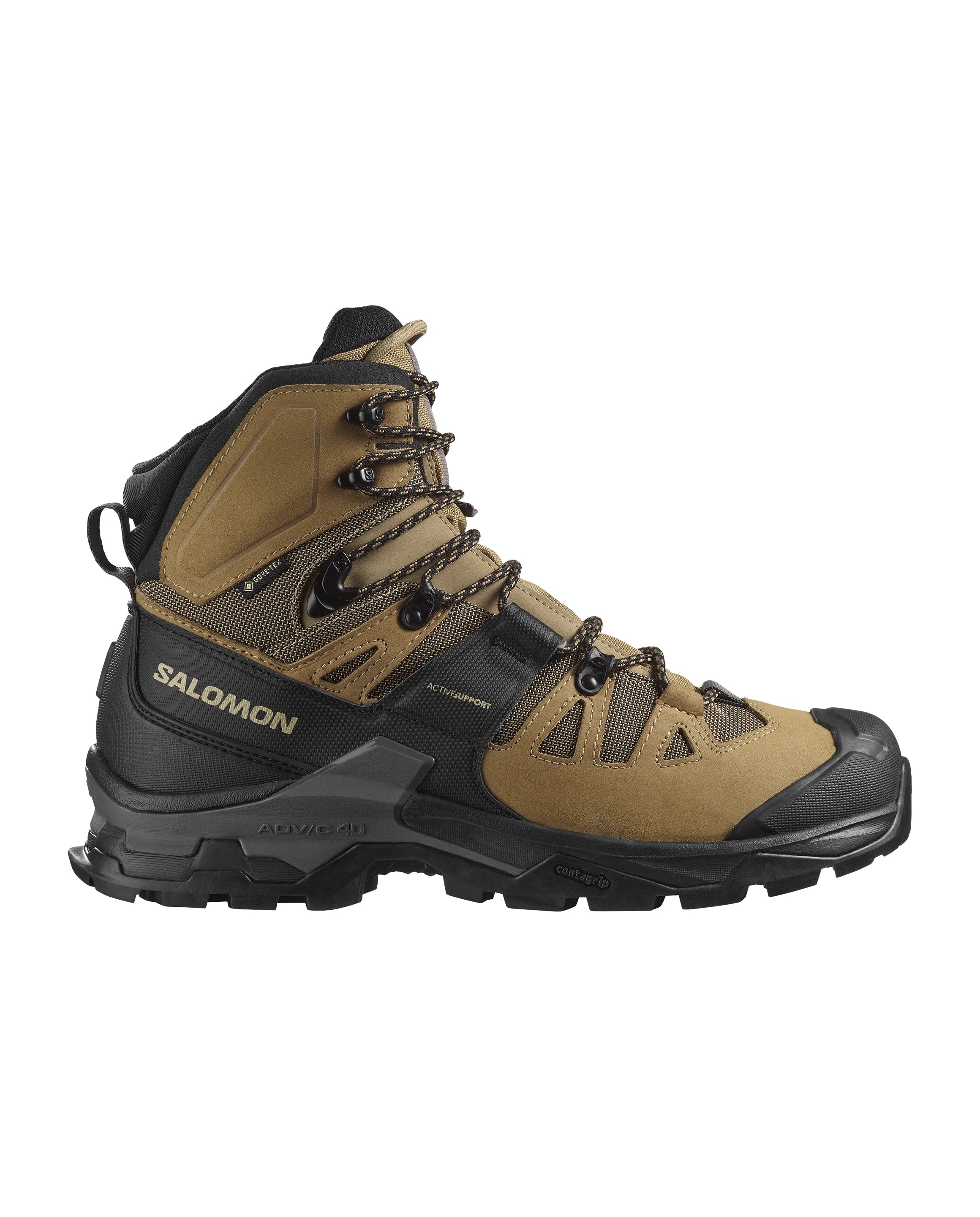 SALOMON QUEST 4 GORE-TEX vandringsskor - brun/svart
