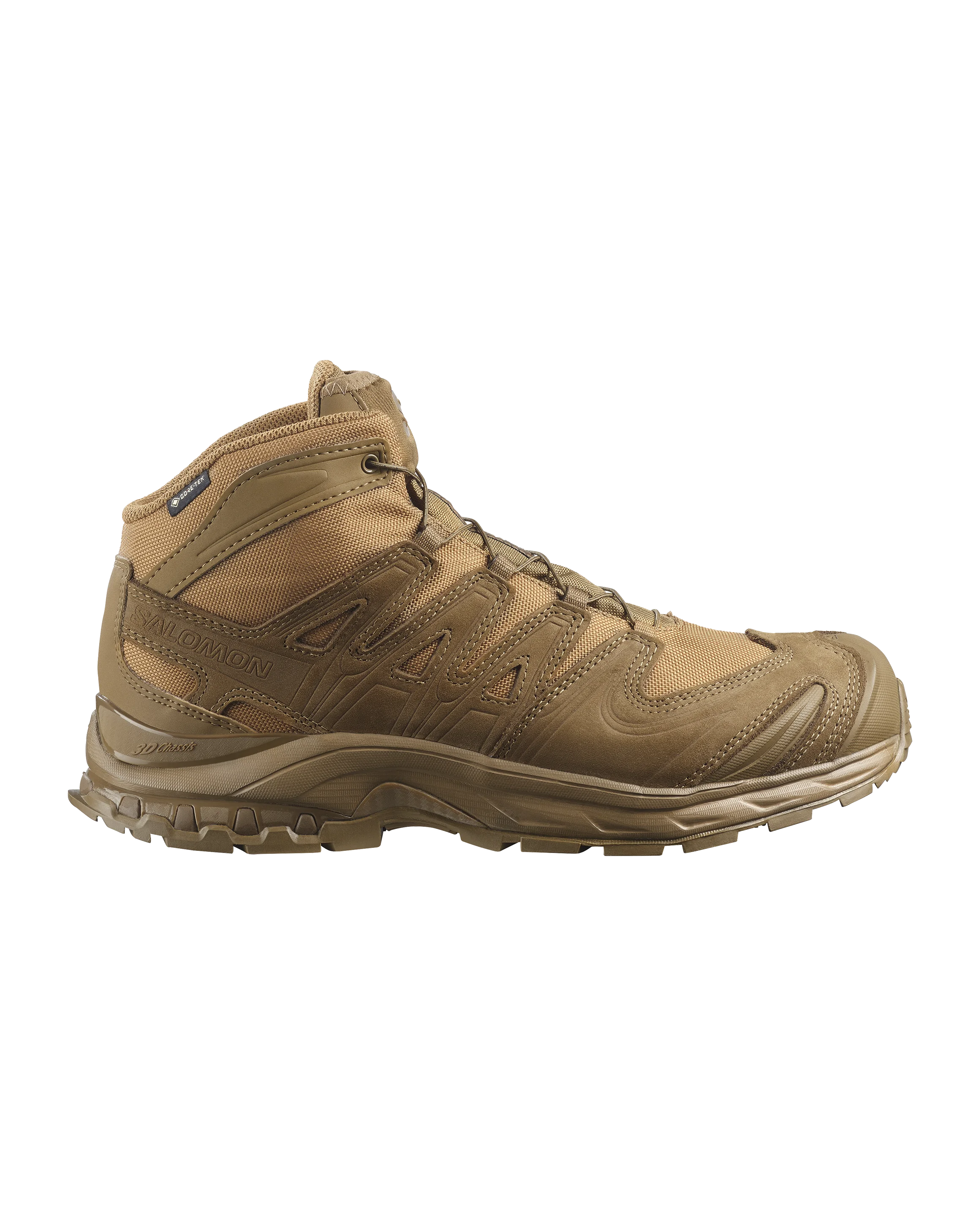 SALOMON XA FORCES MID GTX Unisex Einsatzschuhe - Coyote Braun
