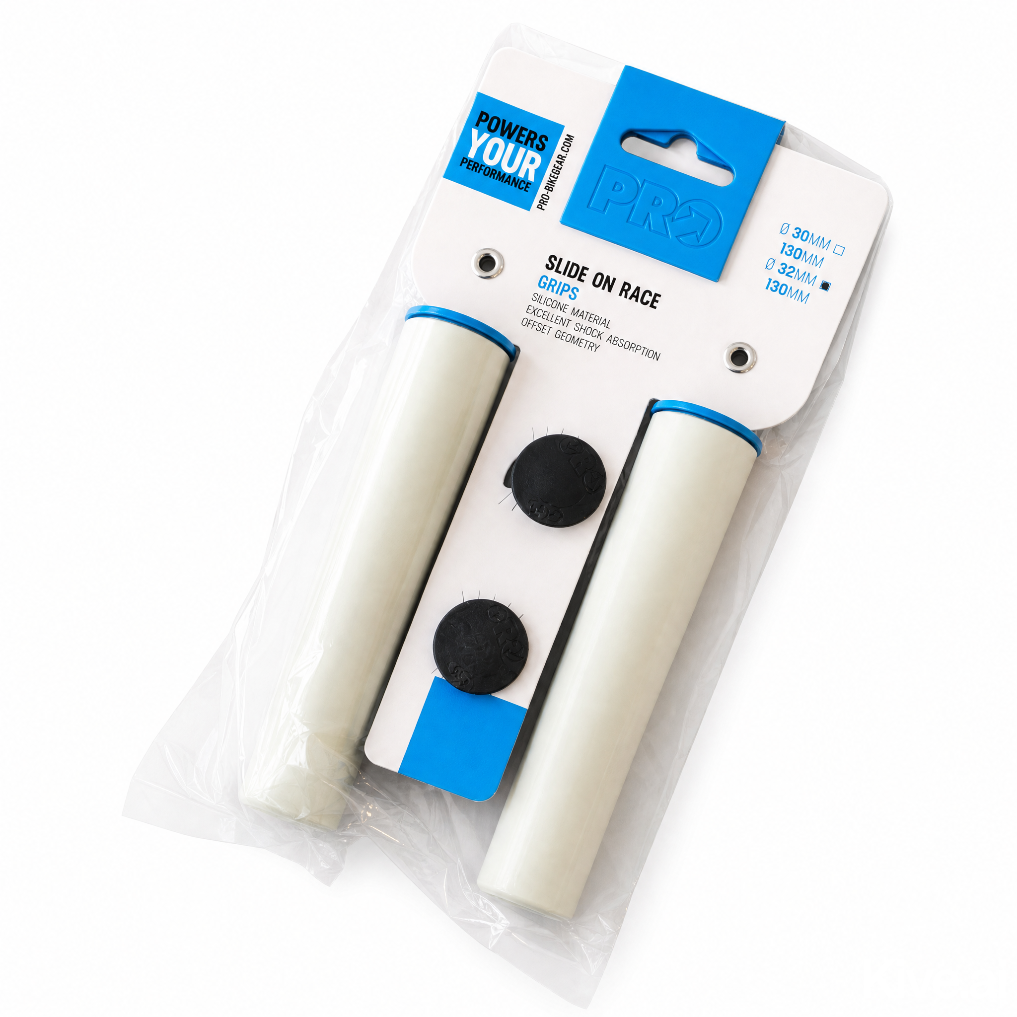 Ventura LED light and flashlight set in retail blister packaging, including a black and clear flashlight with an orange button, a black LED light, and four Duracell batteries.