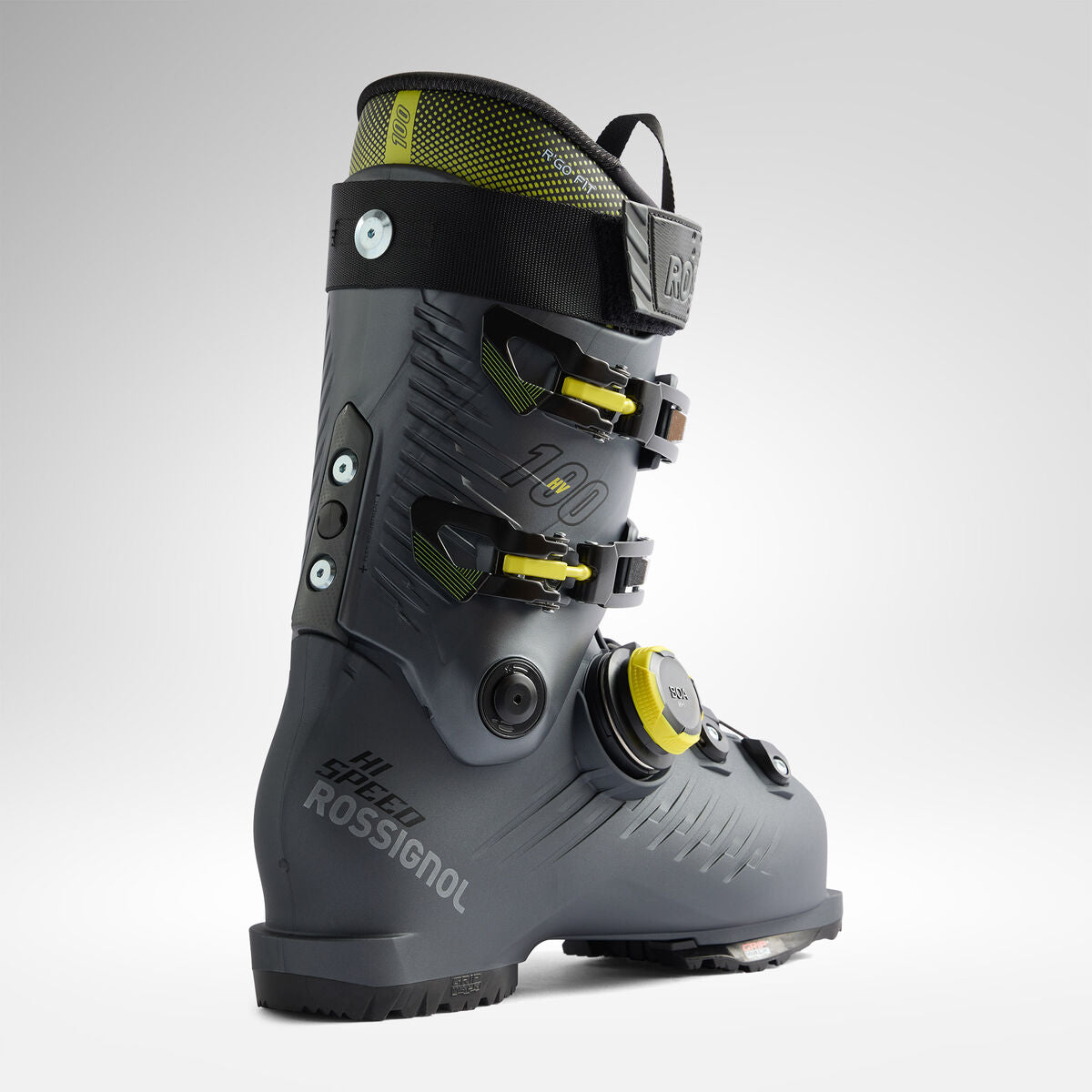 ROSSIGNOL HI-SPEED 100 HV GW Kalnu slēpošanas zābaki – Tumši pelēki