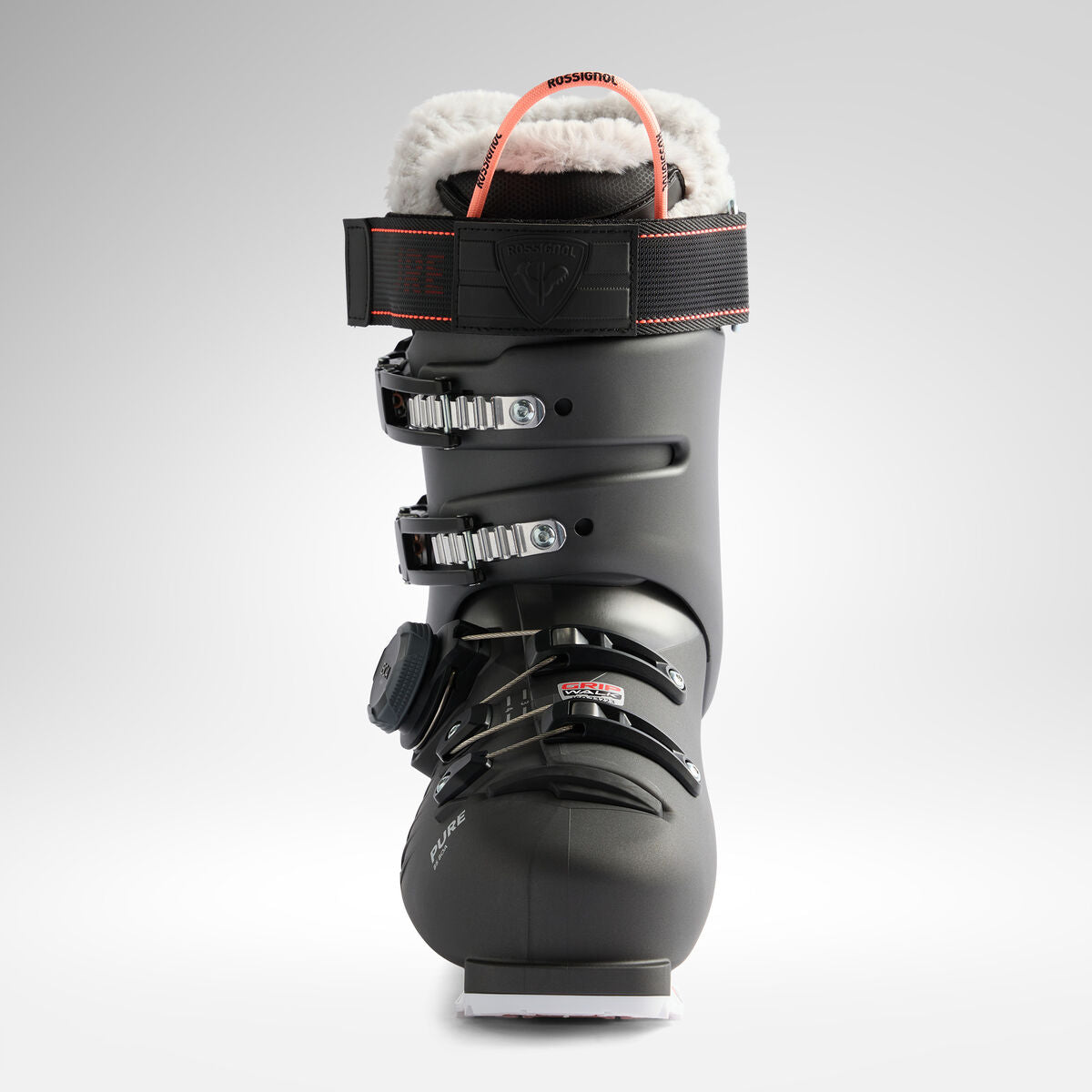 ROSSIGNOL PURE 85 BOA GW alpine skistøvler til kvinder - mørkegrå metal