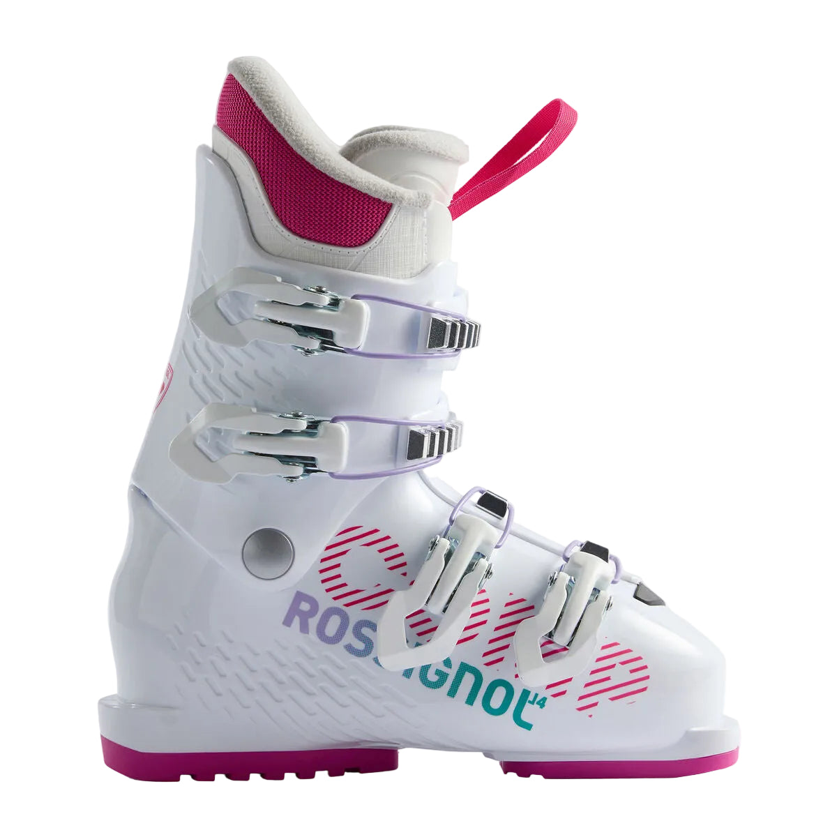 ROSSIGNOL COMP J4 Junioru kalnu slēpošanas zābaki - balti