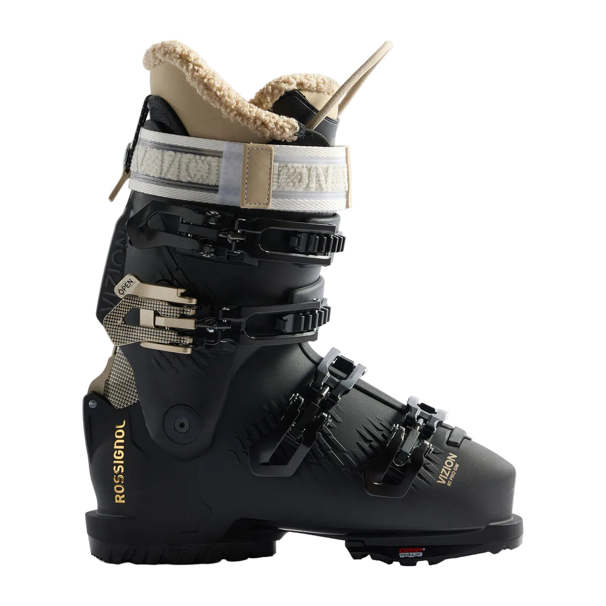 ROSSIGNOL VIZION 4B 80 PRO GW Sieviešu kalnu slēpošanas zābaki – melni