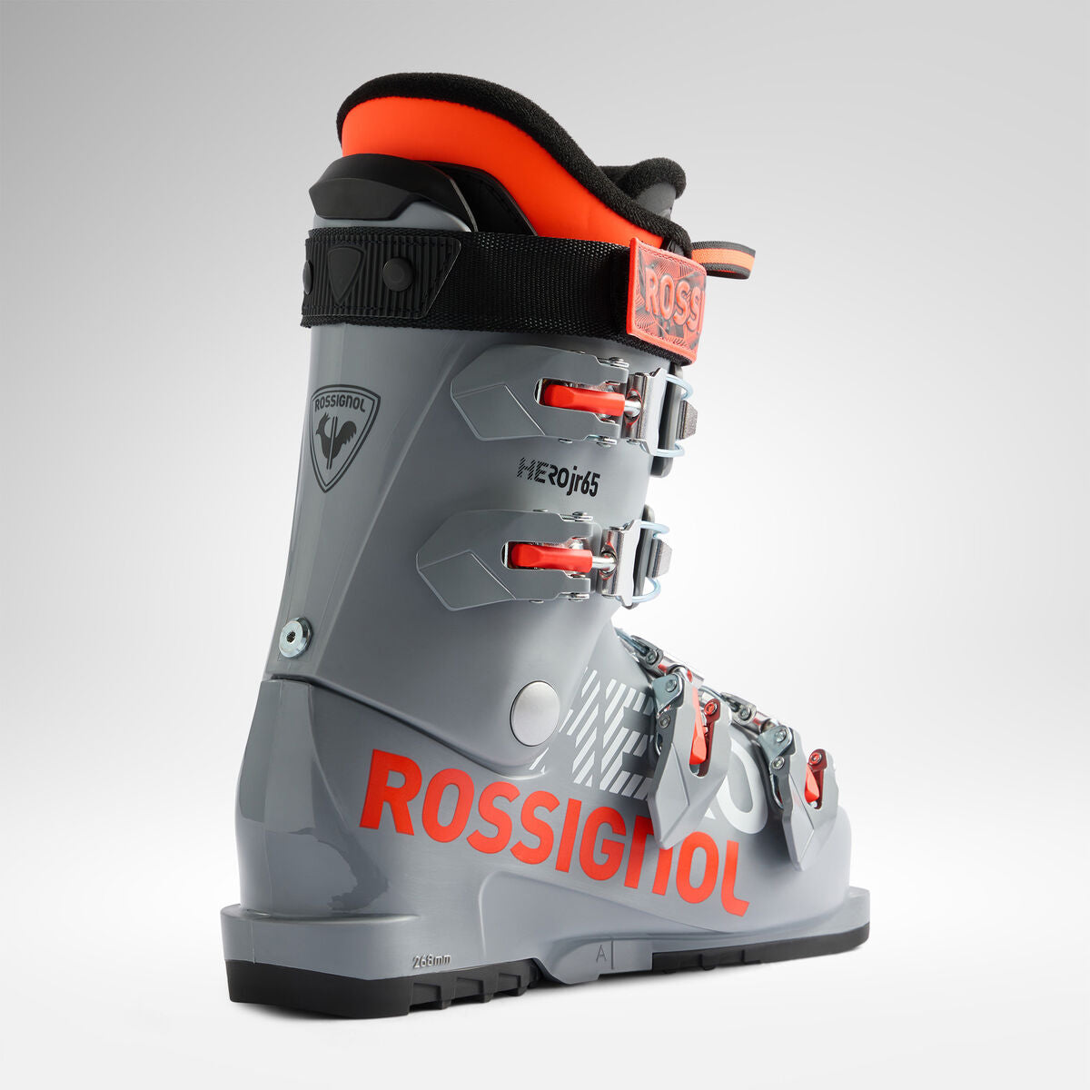 ROSSIGNOL HERO JR 65 Junioru kalnu slēpošanas zābaki - pelēki