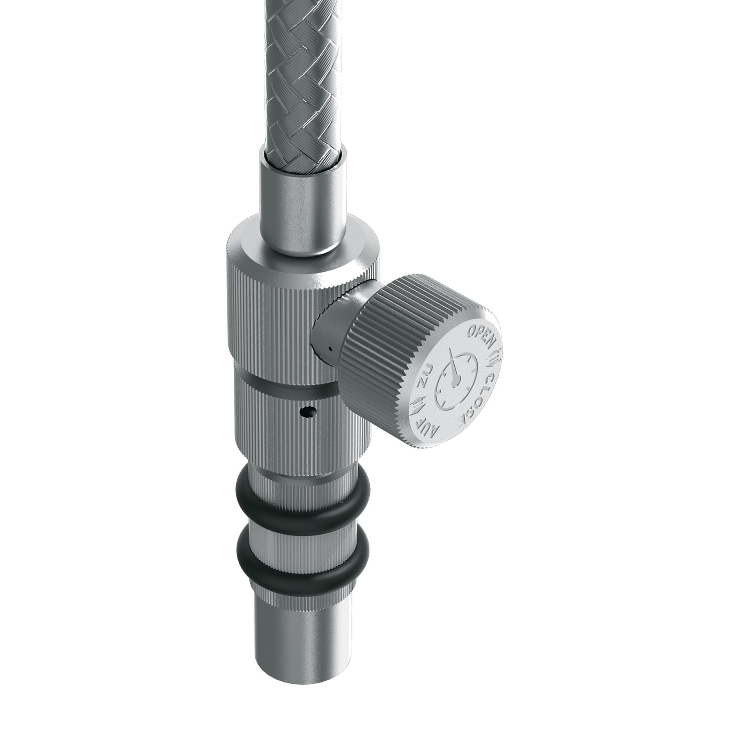 SKS RENNKOMPRESSOR SUSPENSION floor pump - red - SKS - Evelostore