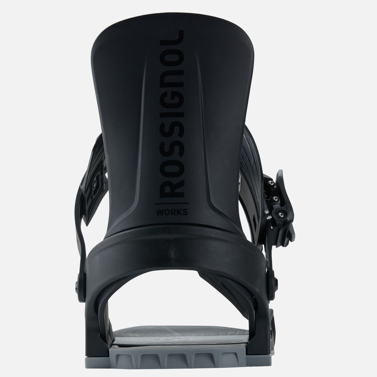 ROSSIGNOL WORKS snowboard bindings - black/grey