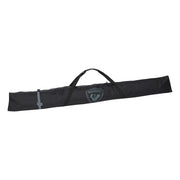 Black carrying bag for a long item on a white background