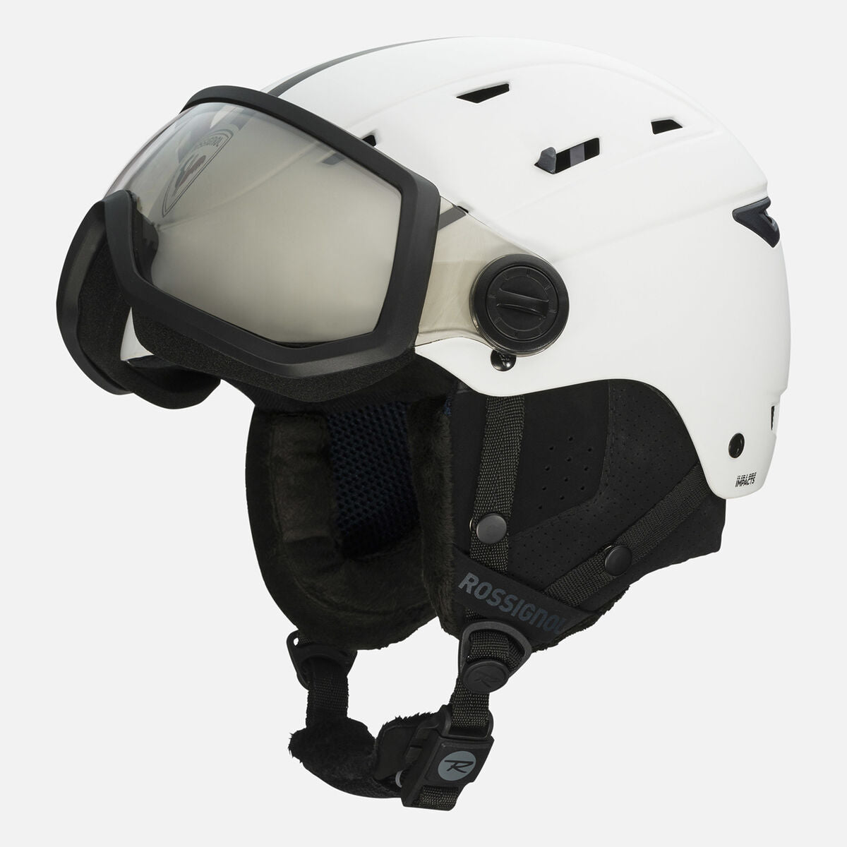 ROSSIGNOL ALLSPEED VISOR IMPACTS PHOTOCHROMIC STRATO skihjelm - hvid