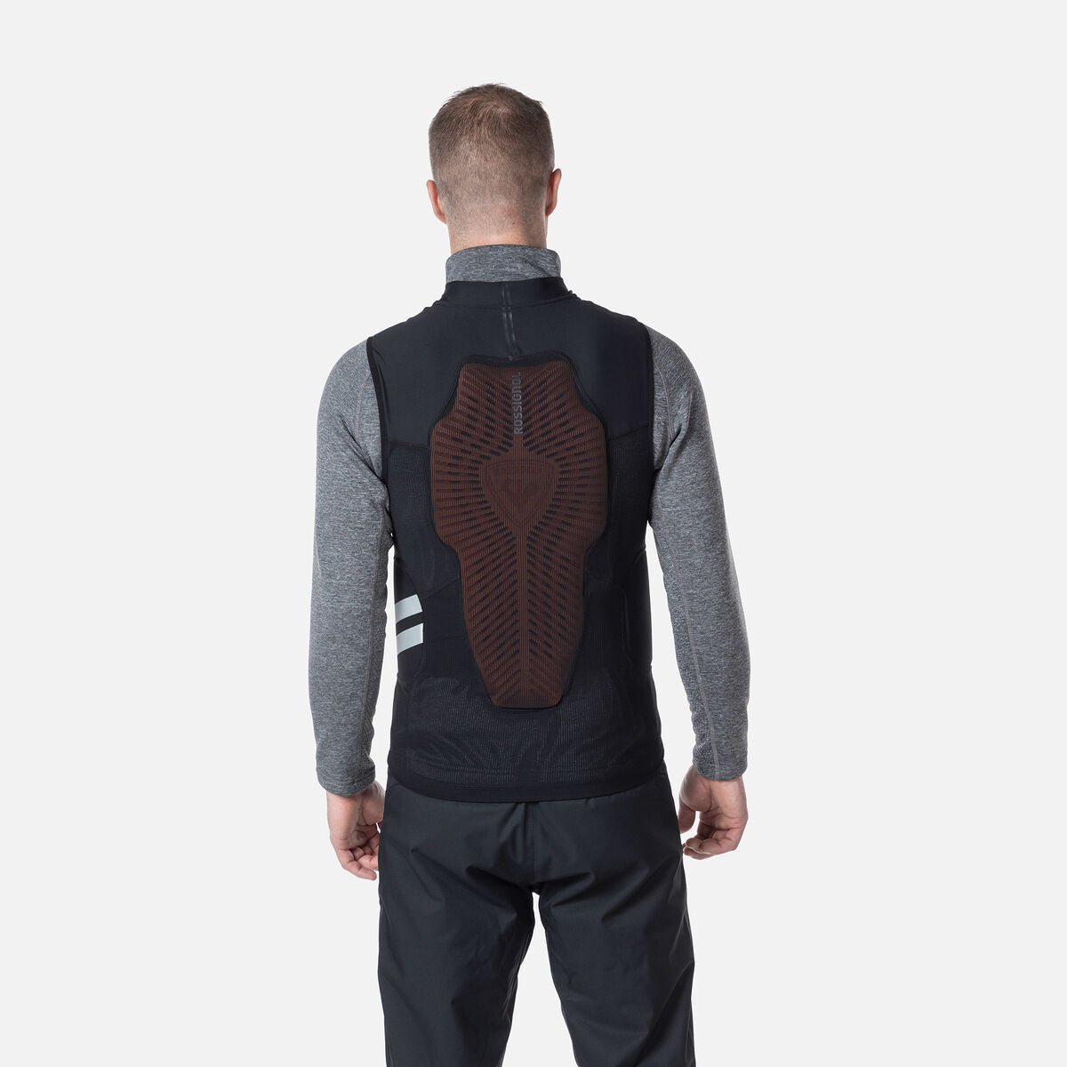 ROSSIGNOL FLEXVENT VEST Unisex Back Protector Vest – Black