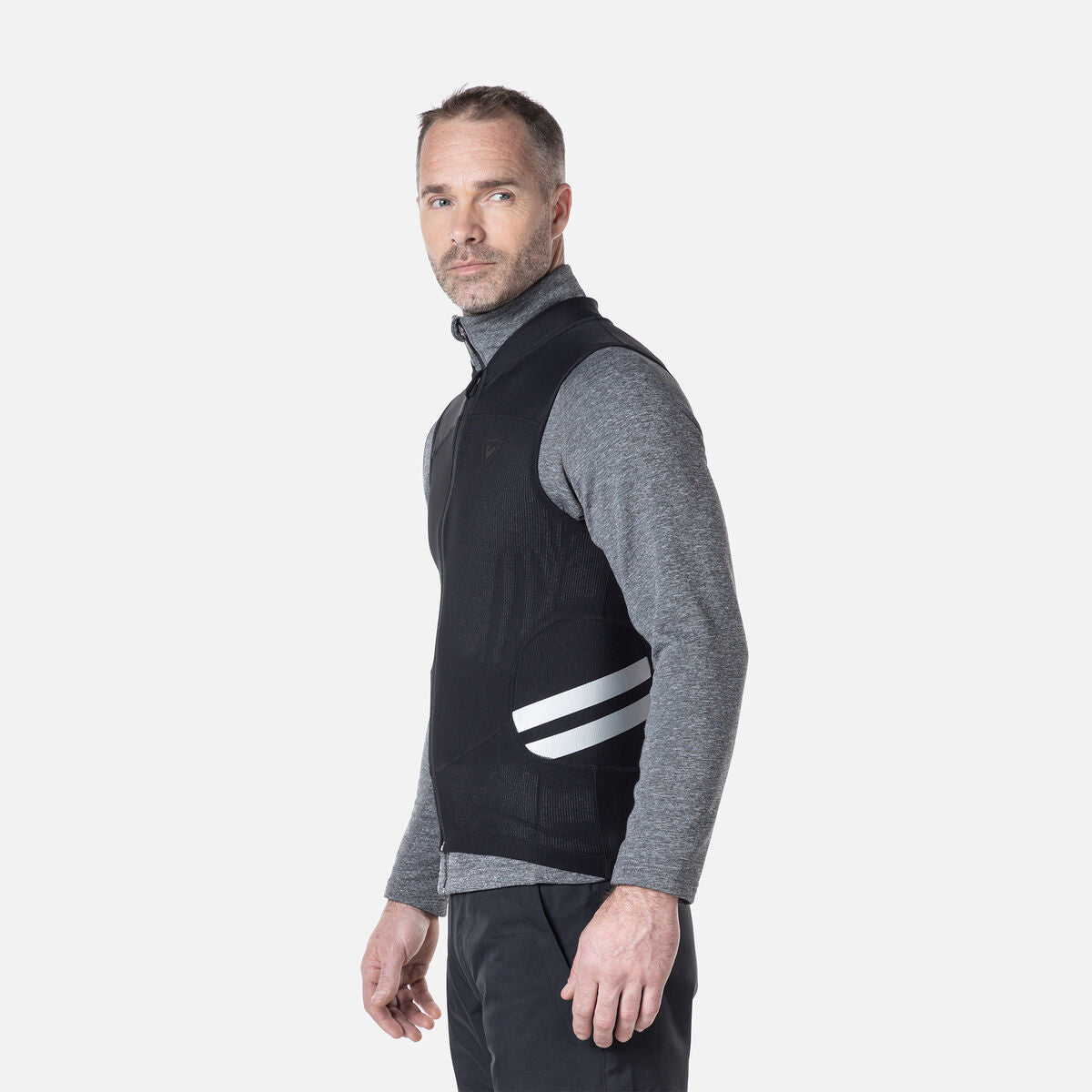 ROSSIGNOL FLEXVENT VEST Unisex Back Protector Vest – Black
