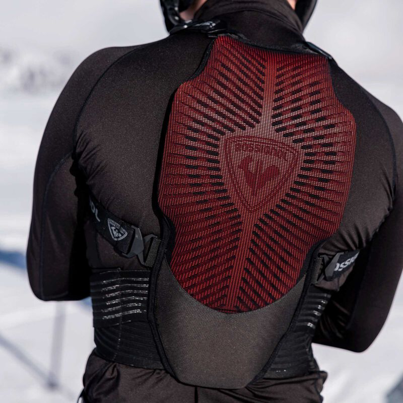 ROSSIGNOL FLEXVENT STRAP Unisex Back Protector – Black
