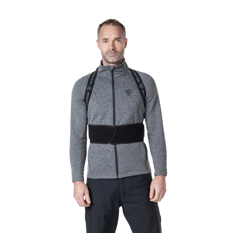 ROSSIGNOL FLEXVENT STRAP Unisex Back Protector – Black