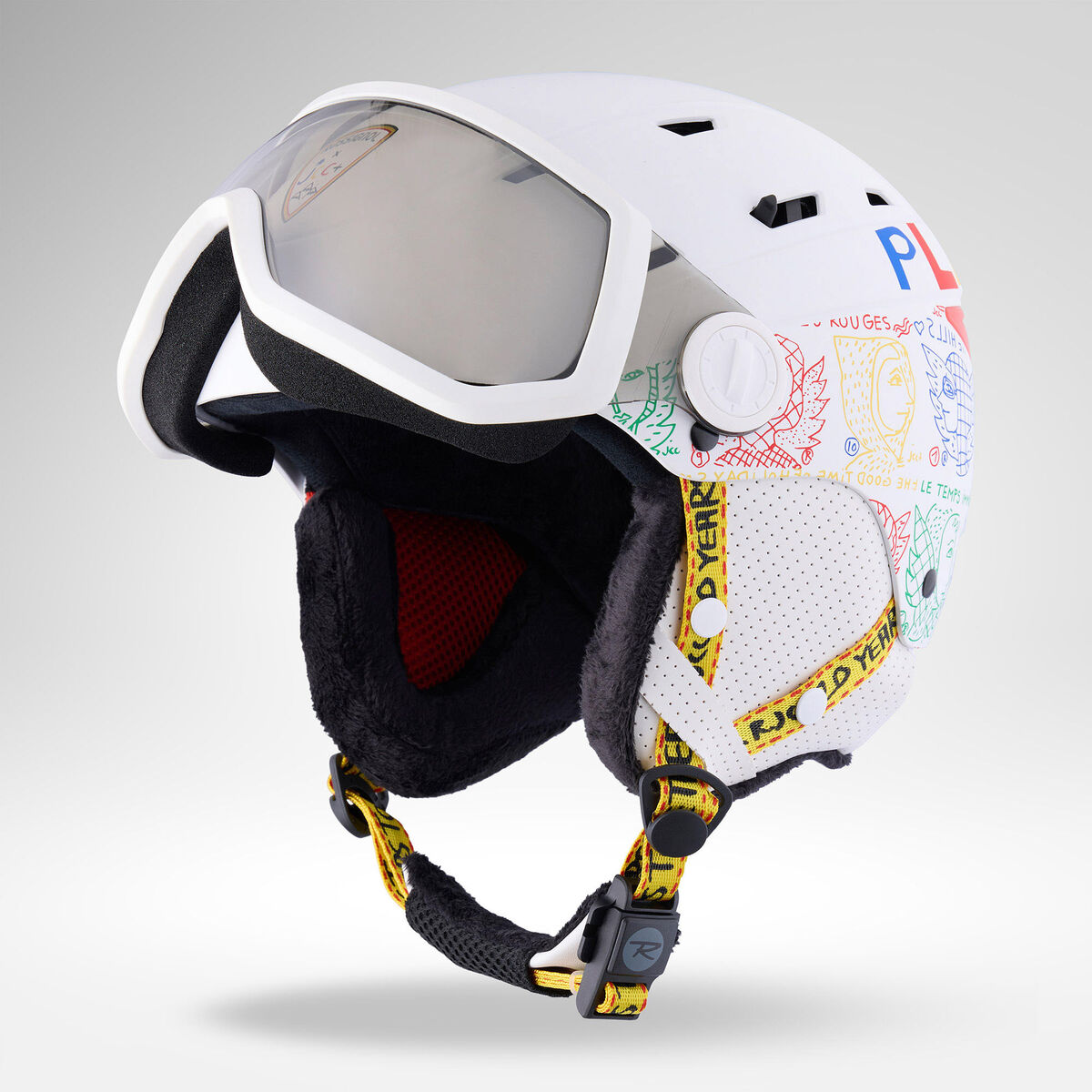 Casque ROSSIGNOL ALLSPEED VISOR IMPACTS PHOTOCHROMIC JCC - blanc