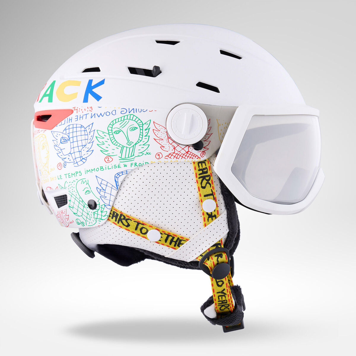 Kask narciarski ROSSIGNOL ALLSPEED VISOR IMPACTS PHOTOCHROMIC JCC - biały