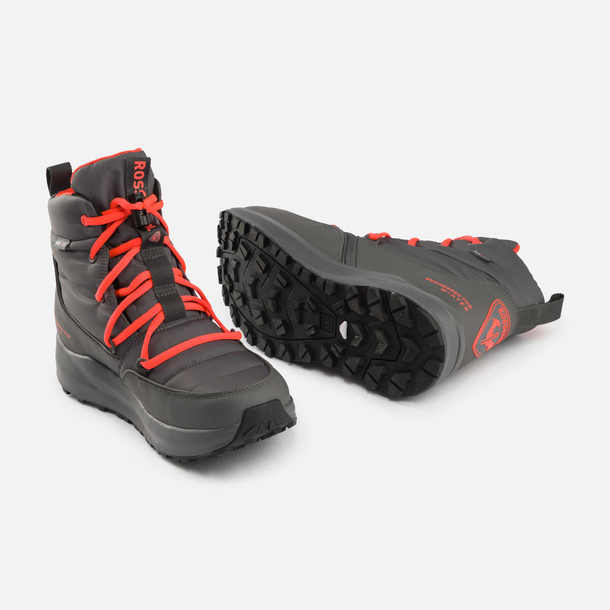ROSSIGNOL PODIUM HERO Unisex Waterproof Après-Ski Boots – Grey