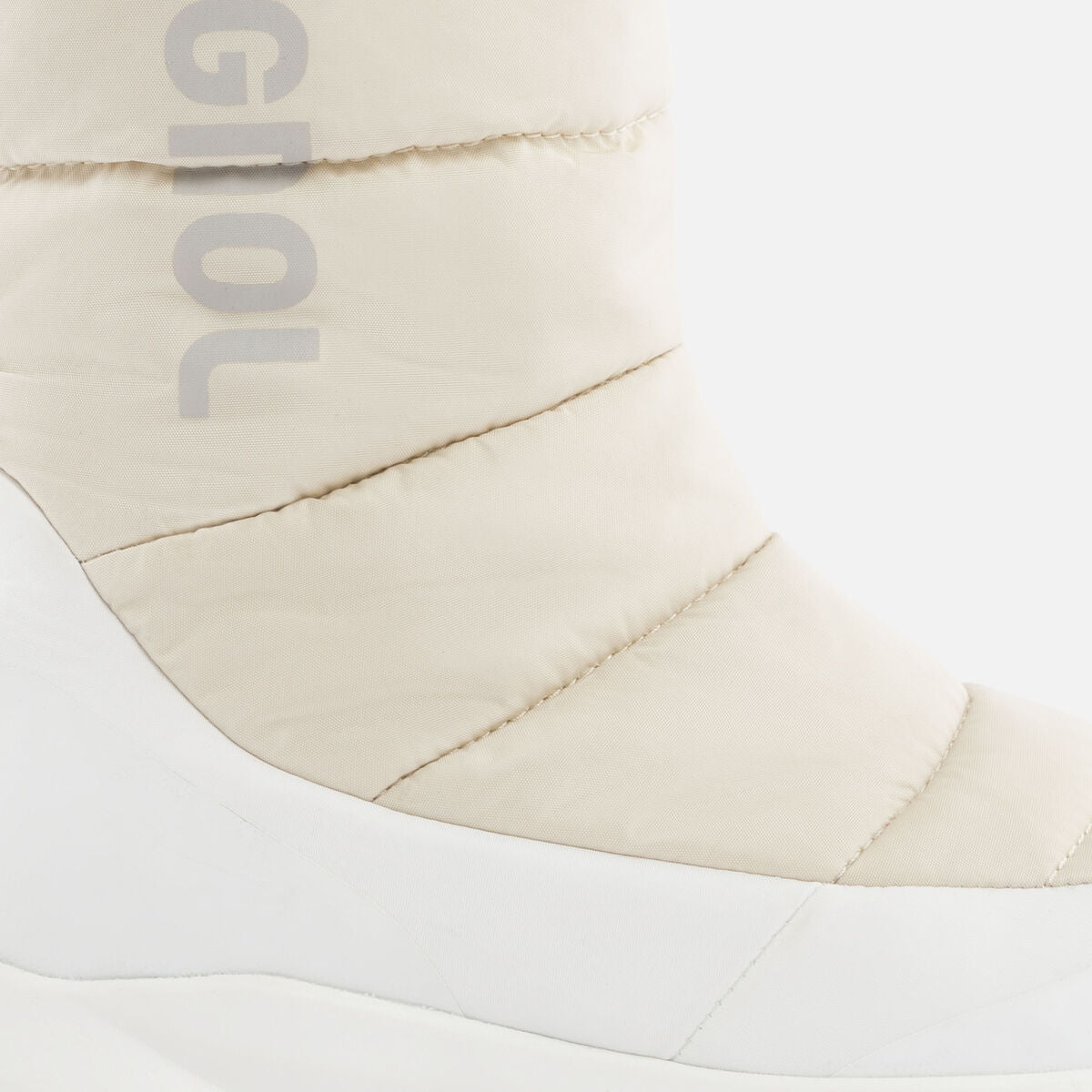 ROSSIGNOL PODIUM KNEE HIGH wasserdichte Winterstiefel für Damen bis zum Knie – Nebelgrau