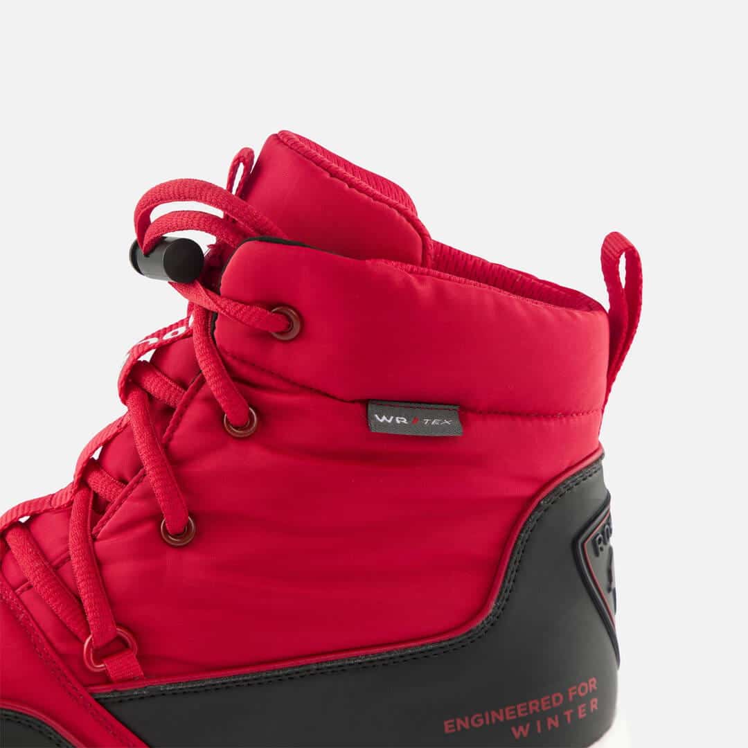 ROSSIGNOL PODIUM ROSSI Unisex-Wasserdichte Après-Ski-Stiefel – Rot