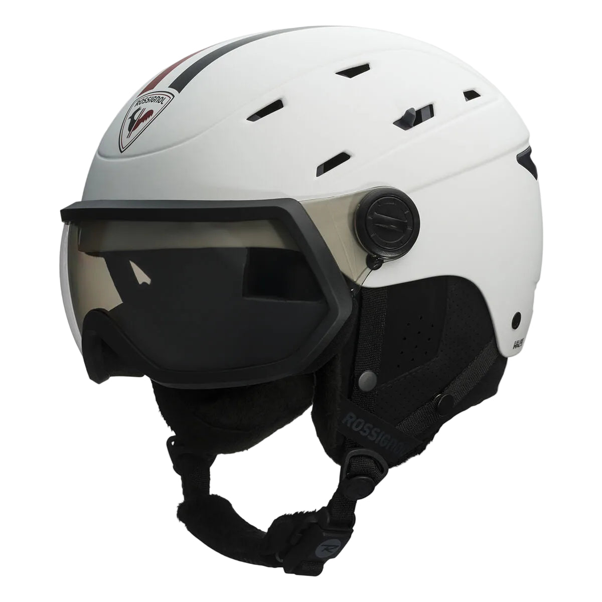 ROSSIGNOL ALLSPEED VISOR IMPACTS PHOTOCHROMIC STRATO skihjelm - hvid