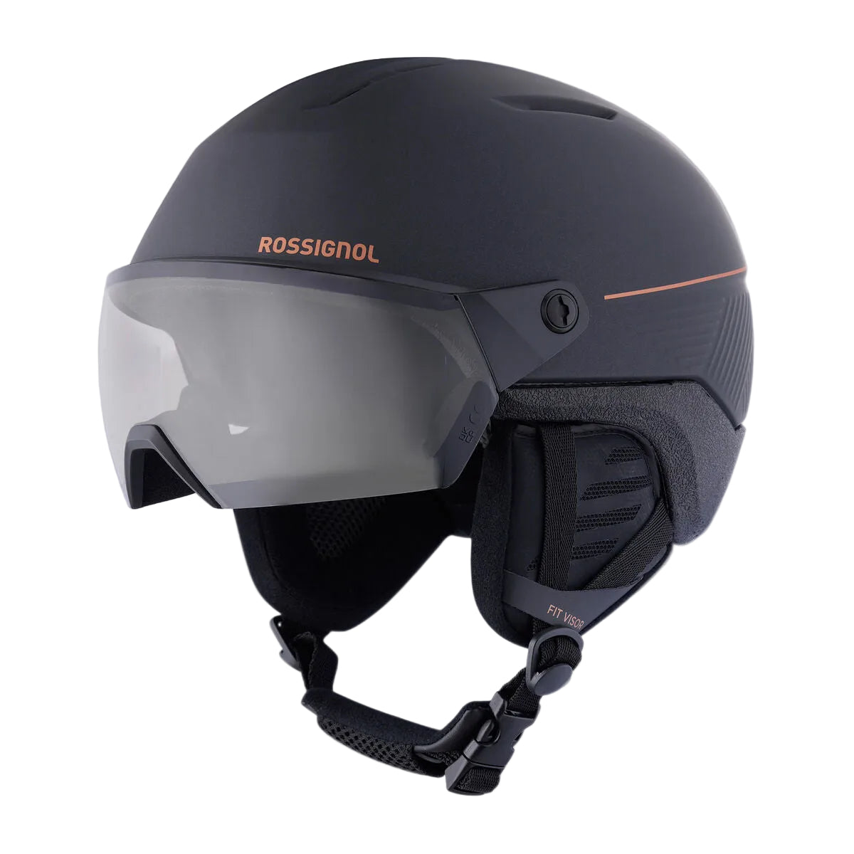 Casco ROSSIGNOL FIT VISOR IMPACTS fotocromatico - nero