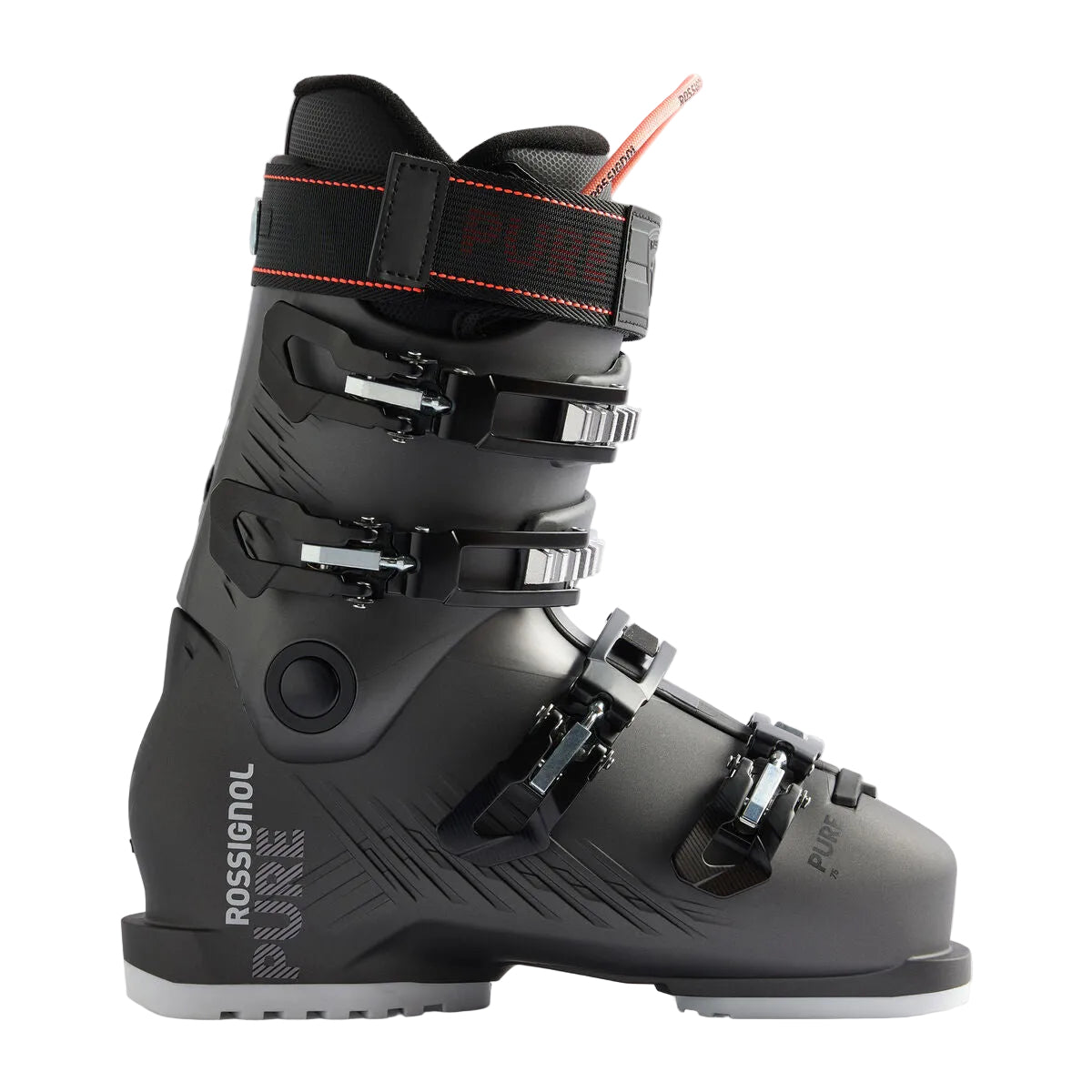 ROSSIGNOL PURE 75 Naisten alppihiihtomonot - tummanharmaa metalli