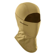 SALOMON ABSOLUTE BALACLAVA face mask - mustard brown - SALOMON - Evelostore