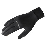 SALOMON CROSS warm gloves, unisex - deep black - SALOMON - Evelostore