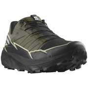 SALOMON THUNDERCROSS GTX trail running shoes - black/camo green