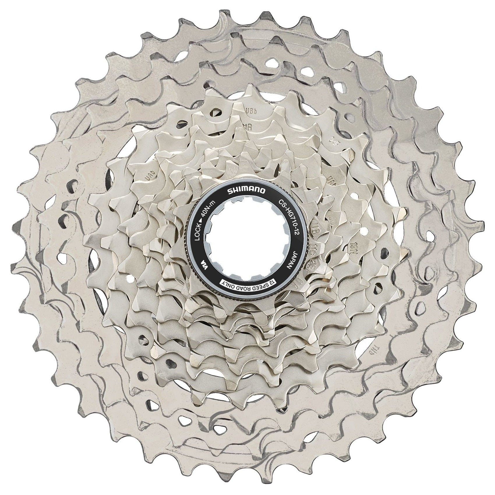 SHIMANO CS - HG710 Cassette – HyperGlide – 12 - Speed - SHIMANO - Evelostore