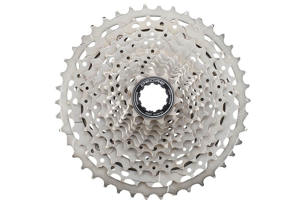 SHIMANO DEORE CS - M5100 cassette 11 - speed – silver - SHIMANO - Evelostore