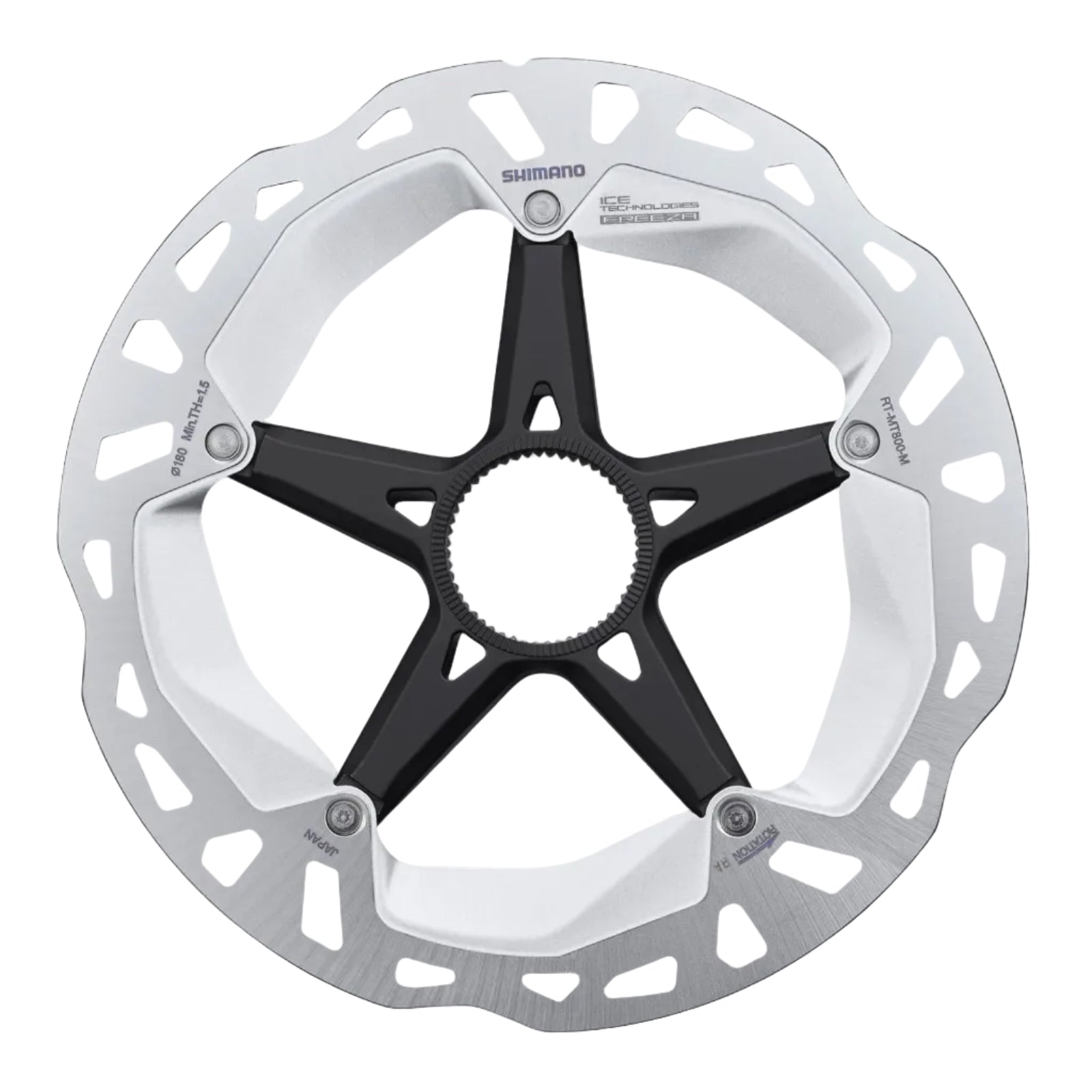 SHIMANO DEORE XT RT-MT800 Ice Tech Freeza disc brake rotor - center lock
