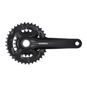 SHIMANO FC-MT210-2 crankset 2x9-speed – 36-22 teeth black