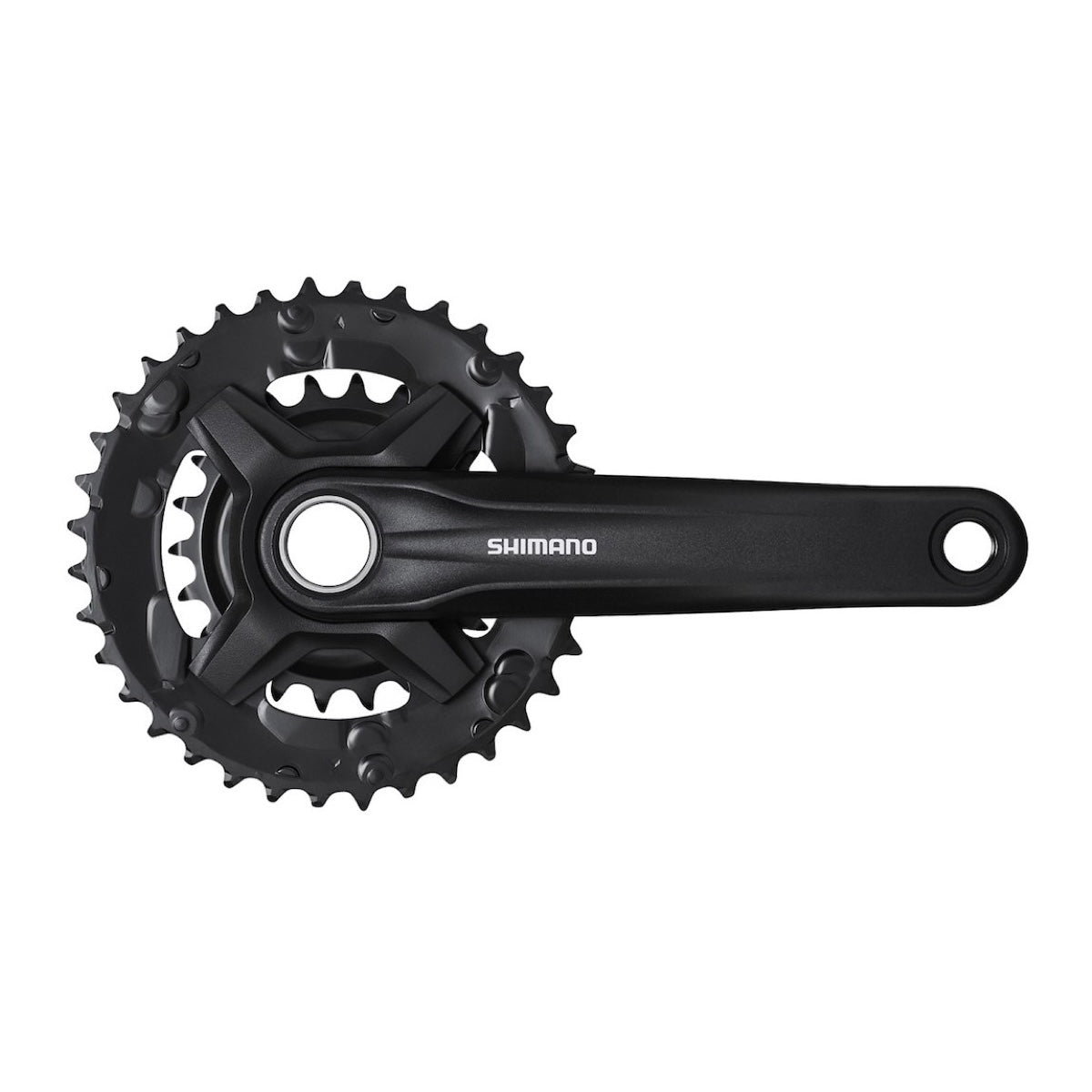 SHIMANO FC-MT210 crankset 2x9-speed – 46-30 teeth black