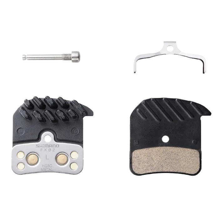 SHIMANO H03C METALLIC disc brake pads - SHIMANO - Evelostore