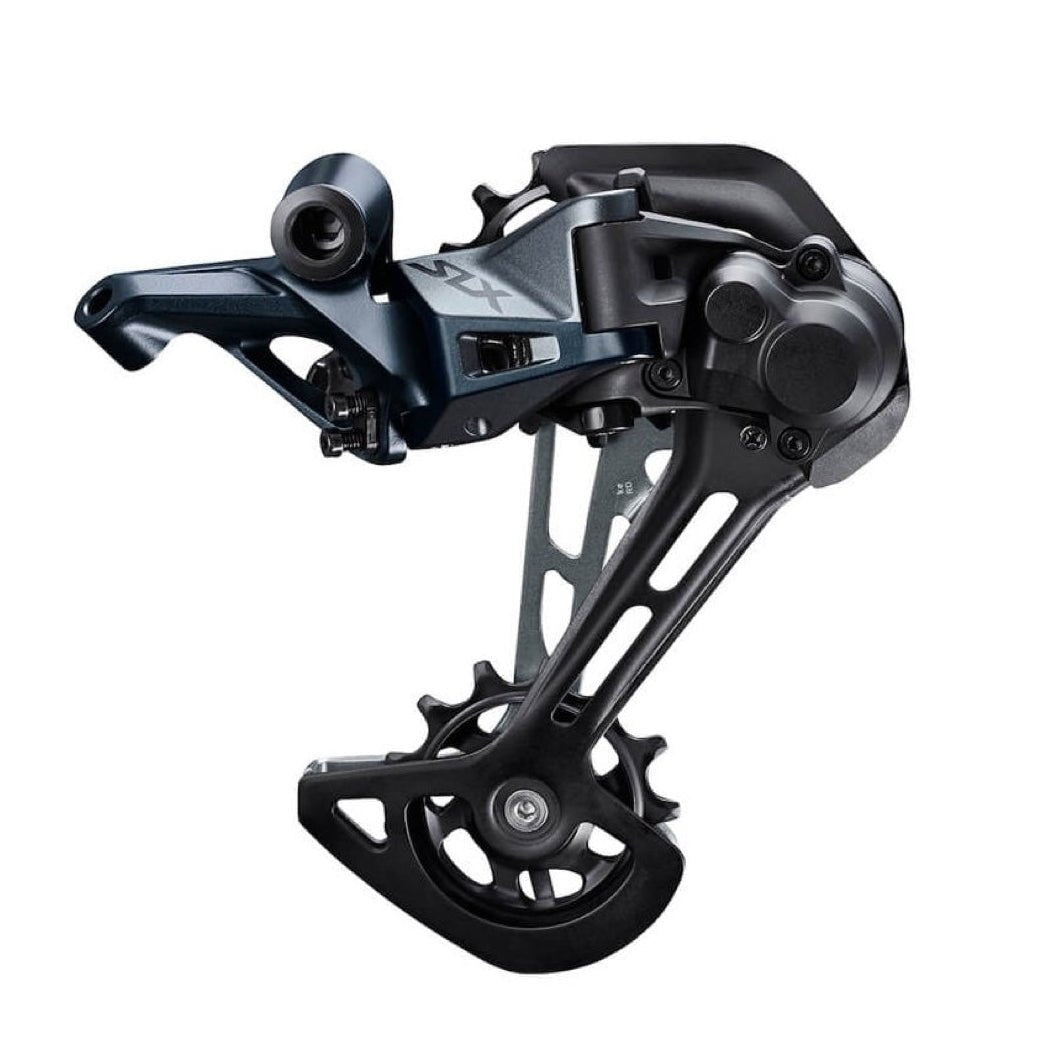 SHIMANO SLX RD - M7100 Rear Derailleur – Shadow RD+ | 1x12 - speed | long (SGS) – black - SHIMANO - Evelostore