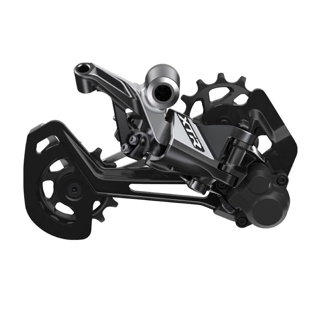SHIMANO XTR RD - M9100 Shadow RD+ Rear Derailleur SGS - 1x12 - speed - black/silver - SHIMANO - Evelostore