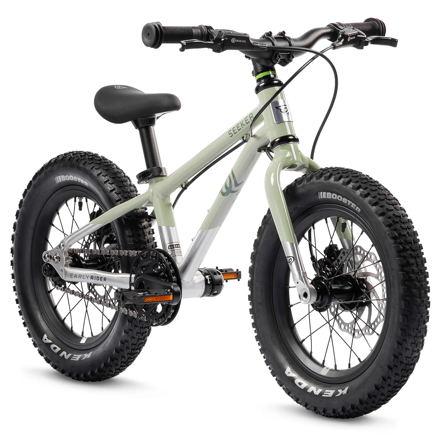 EARLY RIDER SEEKER 14 Kinderfahrrad – Salbeigrün/gebürstet