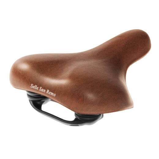 SELLE SAN REMO LINDAU saddle - brown